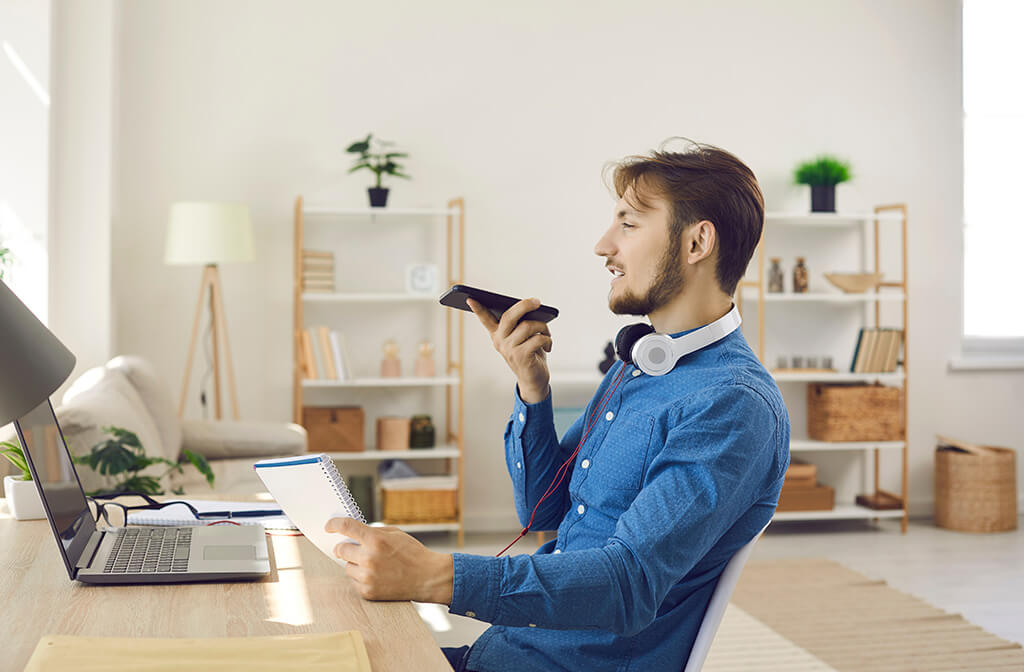 Man Holding Mobile Phone