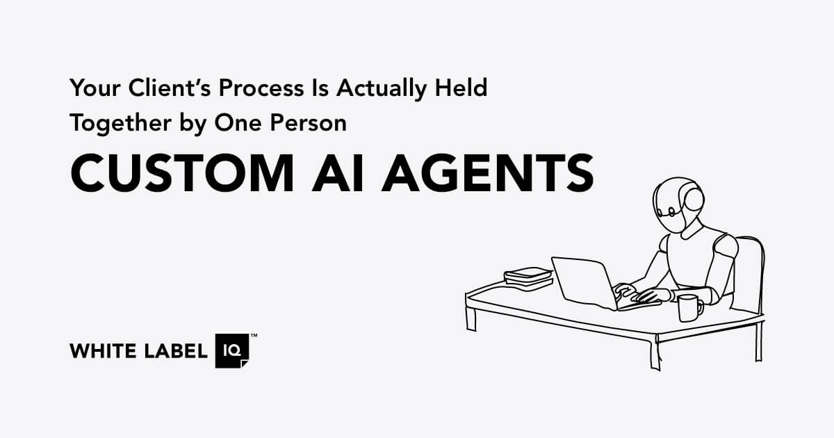 Custom Ai Custom AI Agent Development Services - White Label IQ