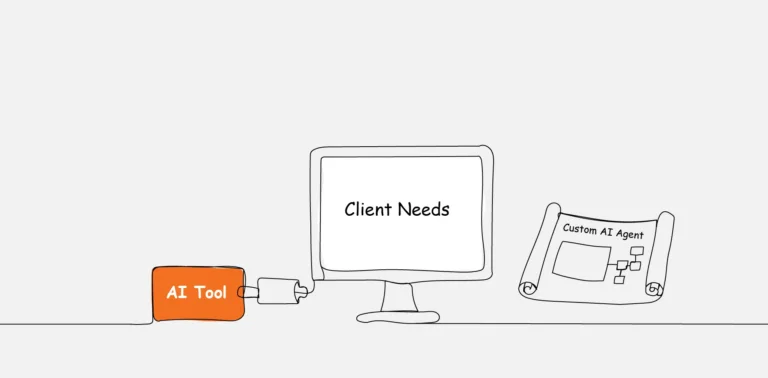 Custom AI Agents vs Off-the-Shelf Tools: How to Make the Right Recommendation